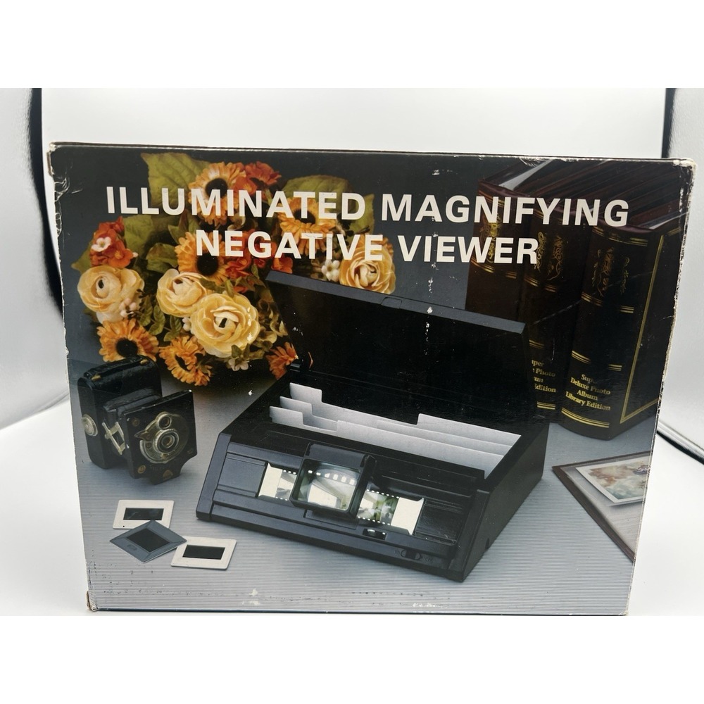 Jobar Illuminating Slide and Negative Viewer In It's Original Box Pre-owned